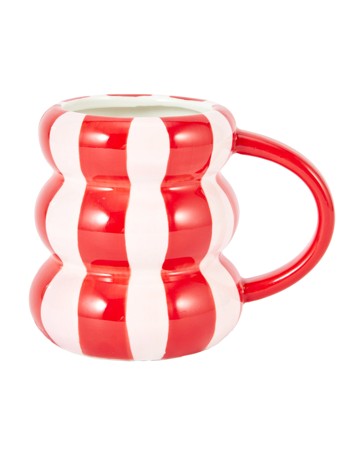 Anko Stripe Bubble Mug