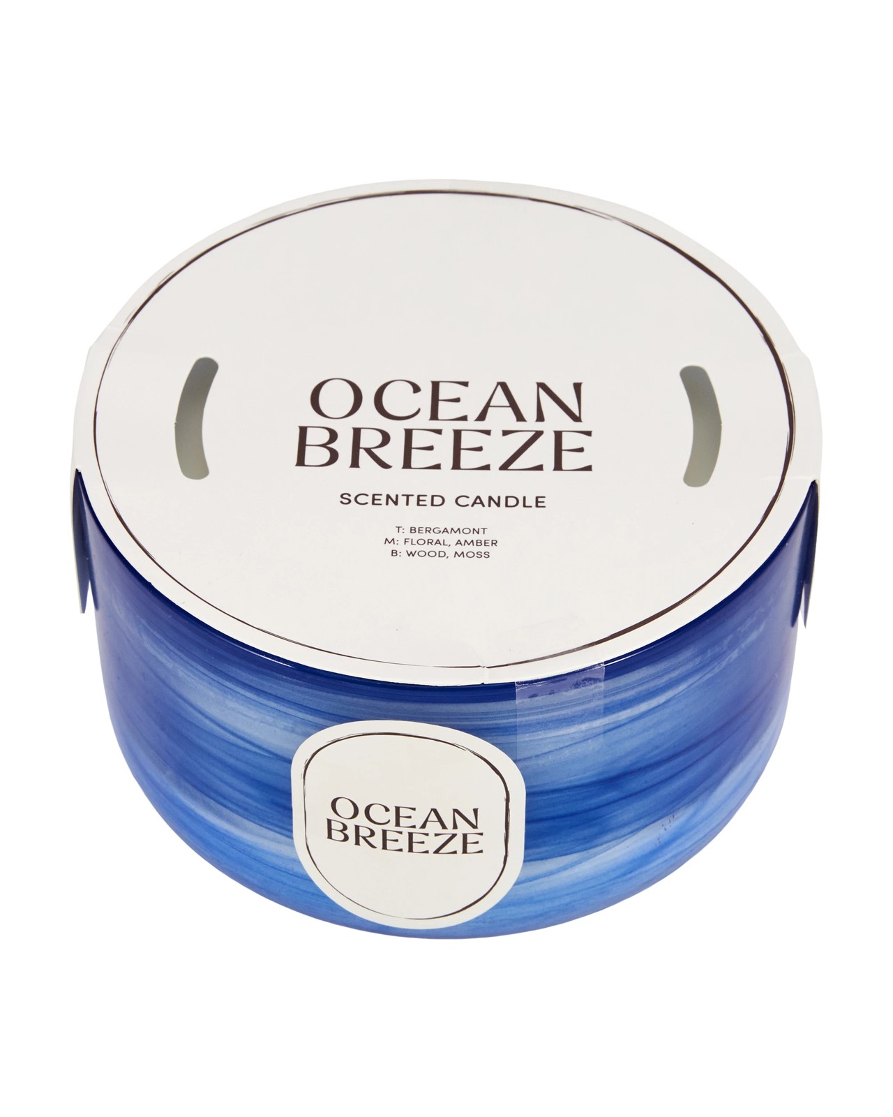 Anko Ocean Breeze Swirl Candle 3 of 4