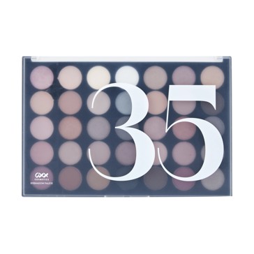 35 Shades Eyeshadow Palette, Stone - OXX Cosmetics