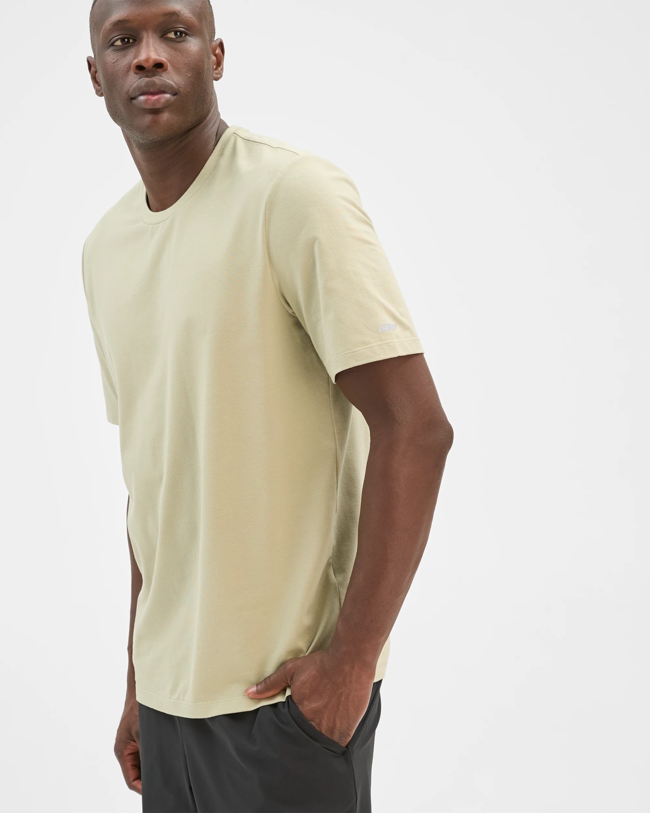 Active Australian Cotton Blend Training T-Shirt - Tea Green 3 of 6