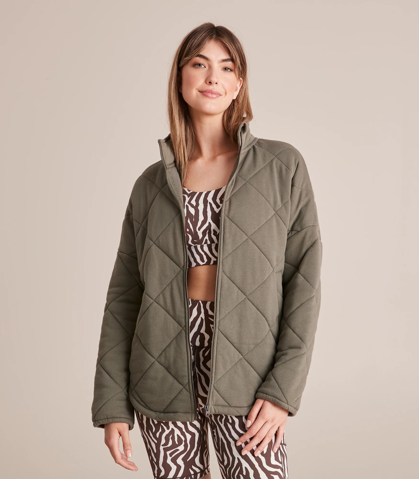 Active Quilted Jacket Target Australia