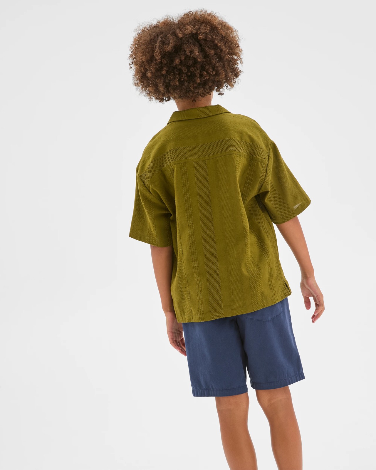 Australian Cotton Textured Short Sleeve Shirt 4 of 5