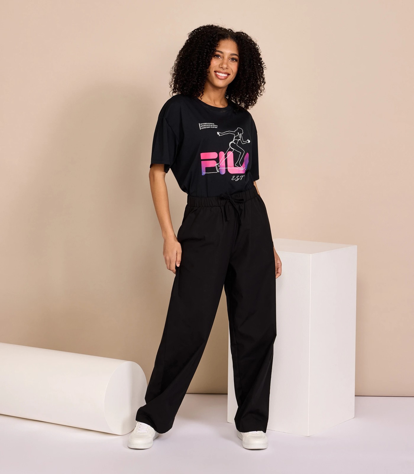 Fila wide cheap leg pants