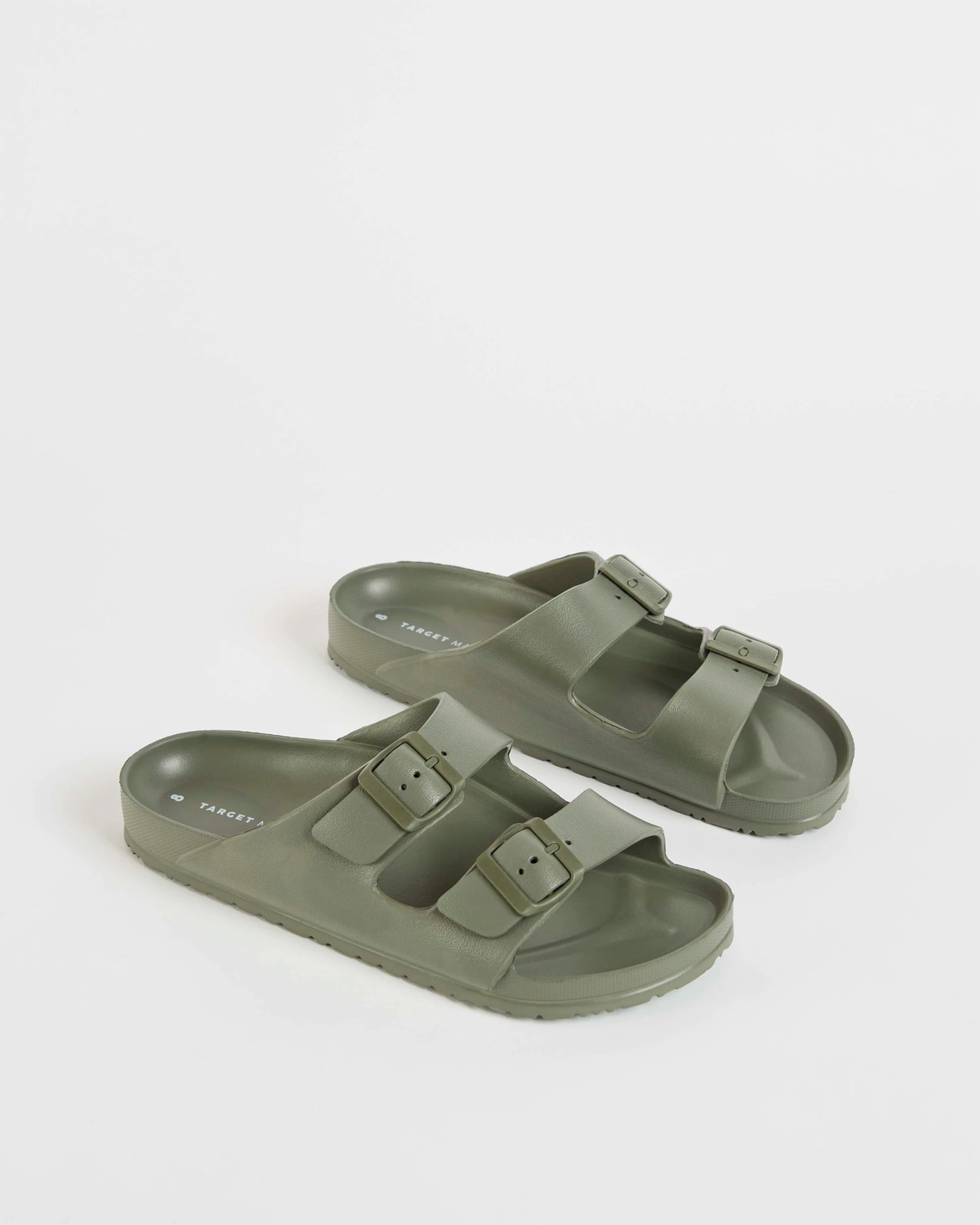Double Strap EVA Moulded Sandals - Sonny - Khaki 2 of 3