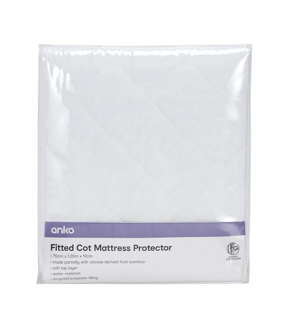 Kmart cot sale mattress protector