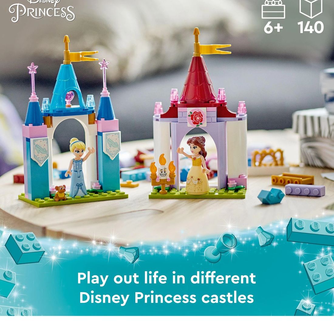 LEGO® Disney Princess Creative Castles 43219 Target Australia