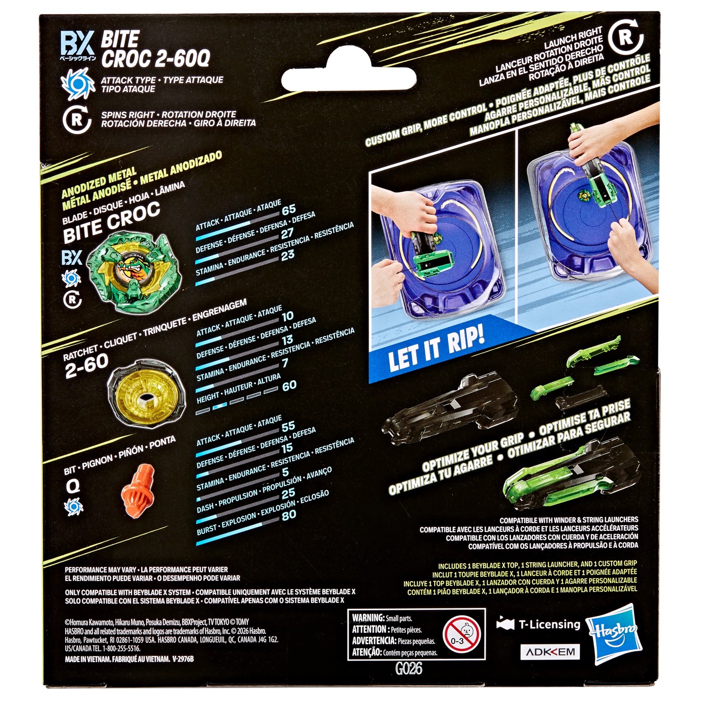 Beyblade BBX Deluxe String Launcher and Custom Grip Set 2 of 5