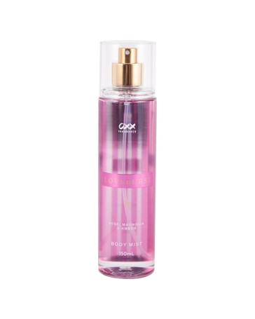 OXX Fragrance Multi Body Mist 150ml, Rose - Magnolia and Amber
