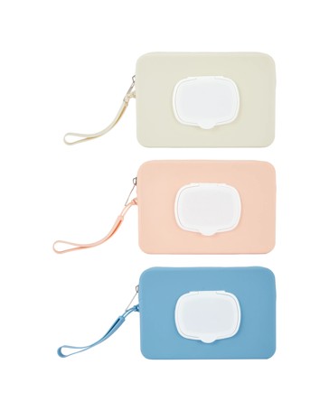 Anko Silicone Baby Wipes Pouch- Assorted