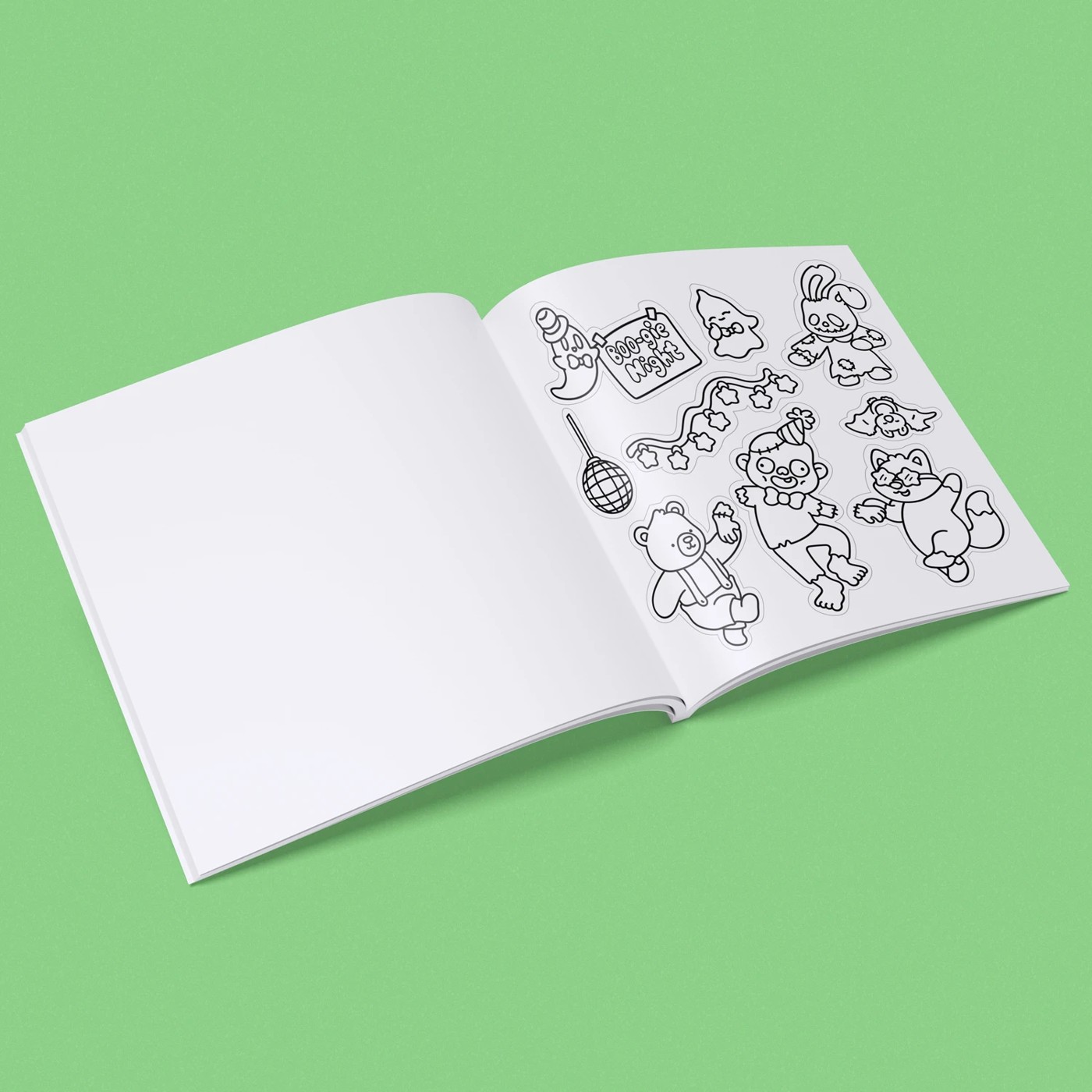 Spooky Cute Stickers by Stacy Levina - Book 3 of 5