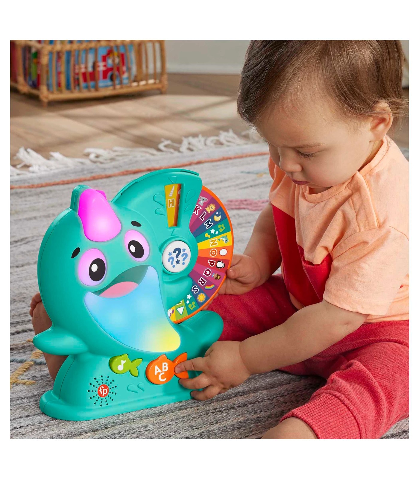 Fisher-Price Linkimals Learning Narwhal