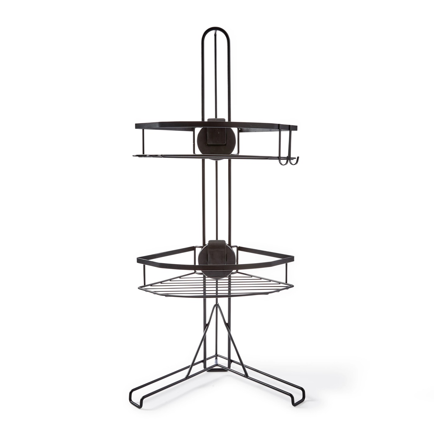 Anko Adjustable Corner Shower Caddy - Black 4 of 6