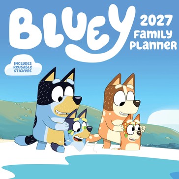 Bluey 2027 Family Planner Calendar