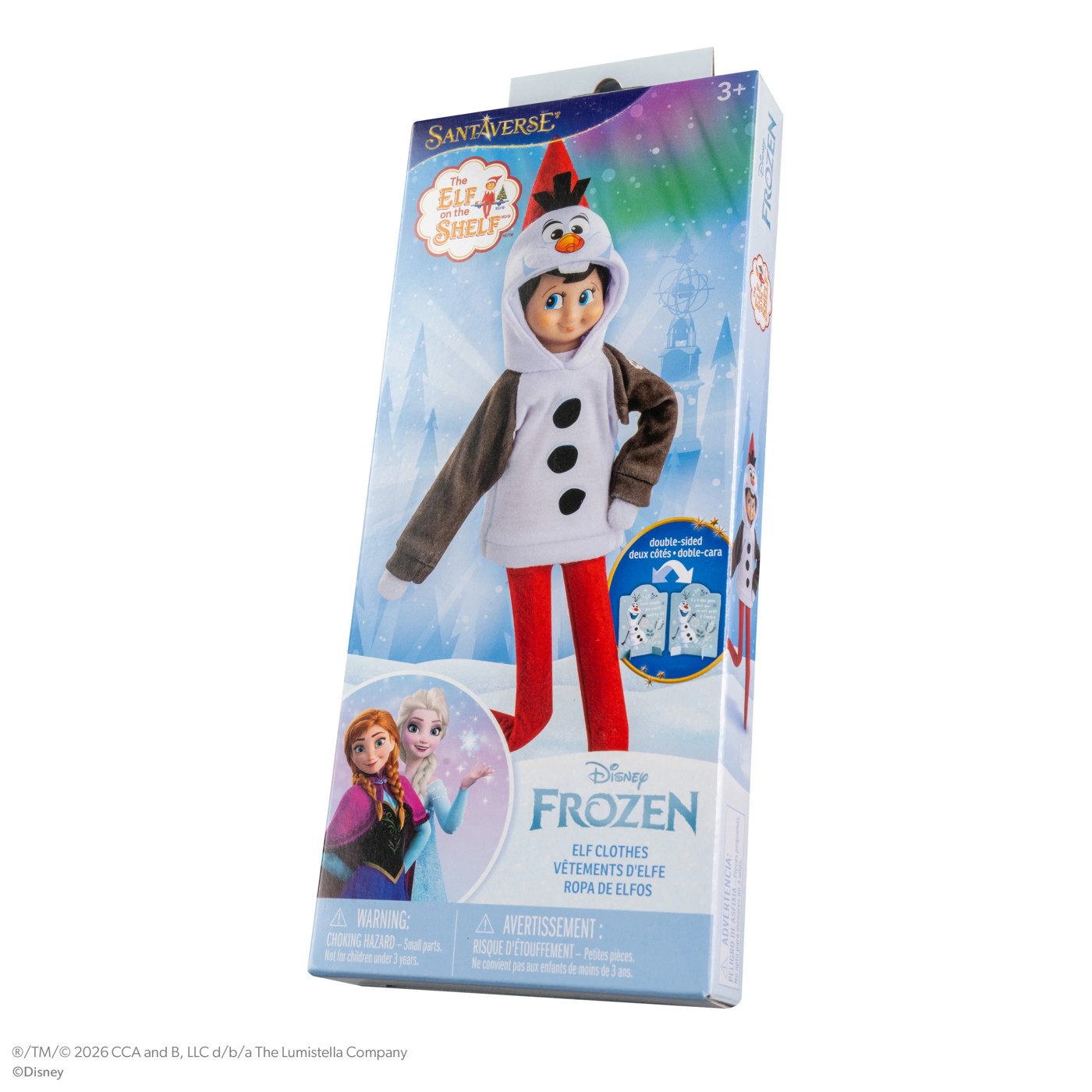 2 Piece Santaverse The Elf on the Shelf: Disney Frozen Elf Clothes 3 of 5