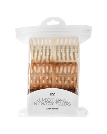 OXX Haircare 6 Piece Jumbo Thermal Blow Dry Rollers