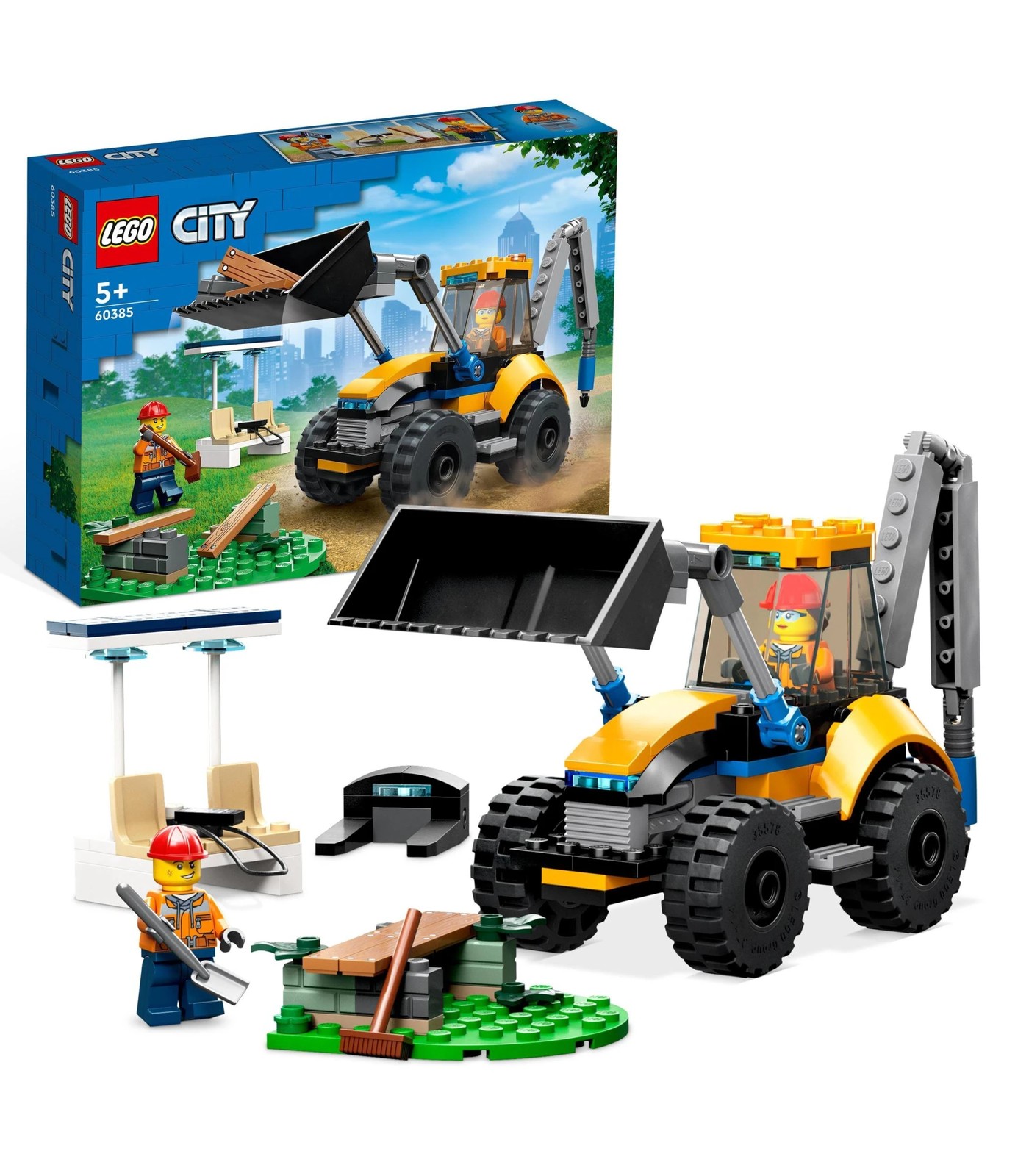 LEGO City Construction Digger 60385 Target Australia