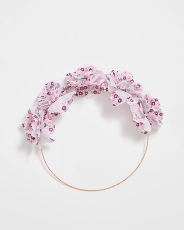 Kids Floral Print Flower Crown