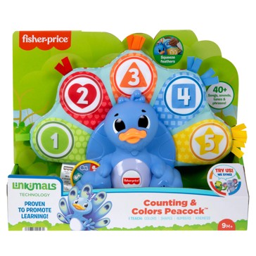 Fisher-Price Linkimals Counting Colours Peacock