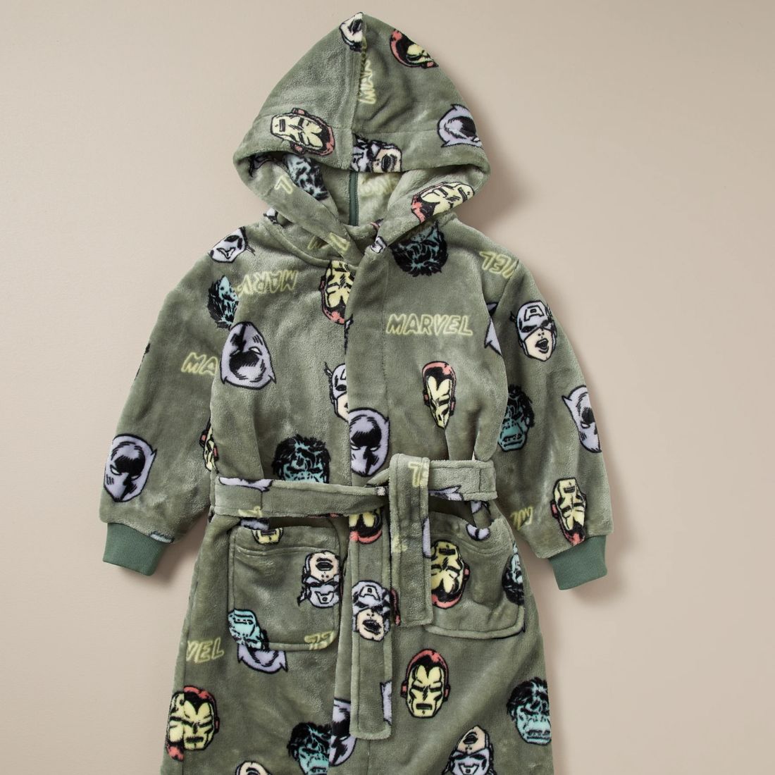 Kids Marvel Fleece Dressing Gown Target Australia