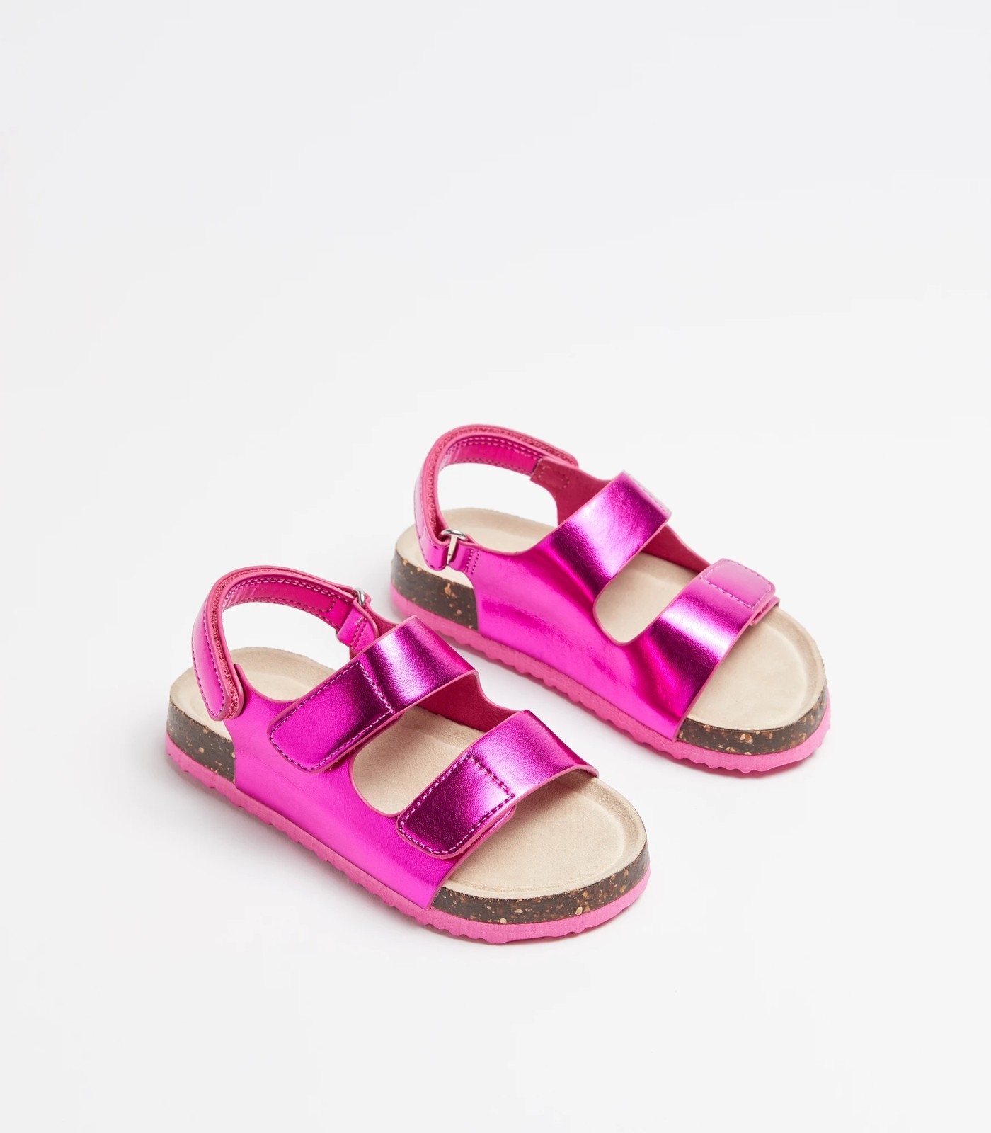 Kids Moulded Cork Sandals - Fuschia | Target Australia