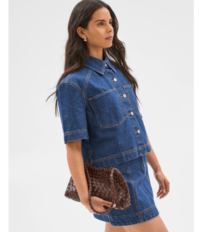 Raglan Denim Shacket