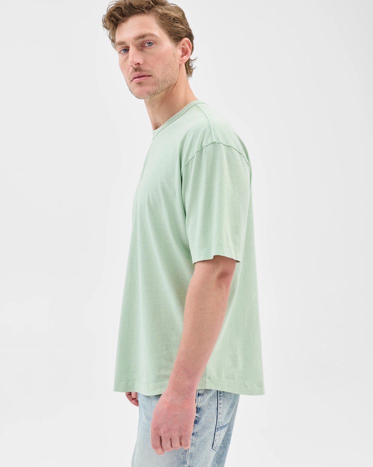 Australian Cotton T-Shirt  - Green 4 of 6