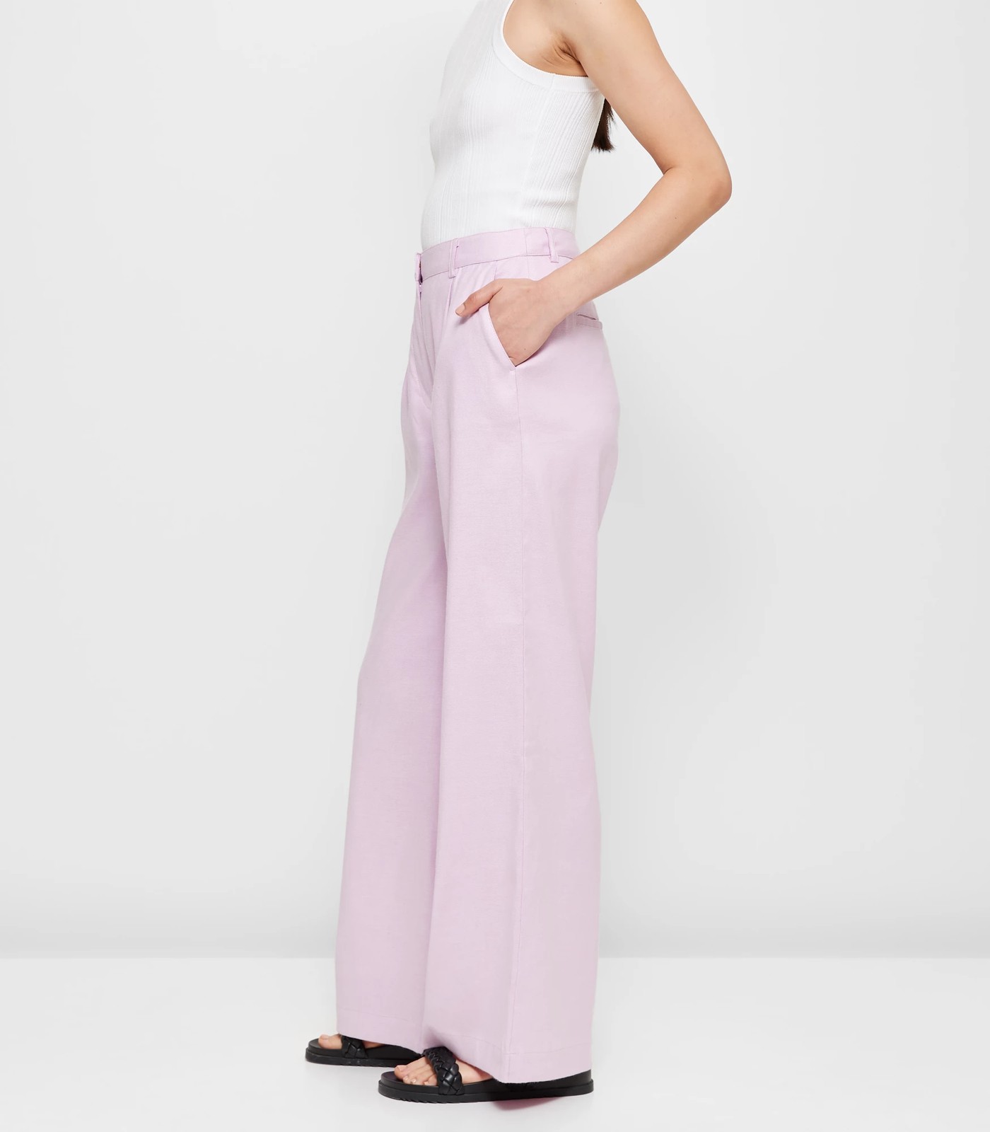 Linen Blend Wide Leg Pants - Preview | Target Australia