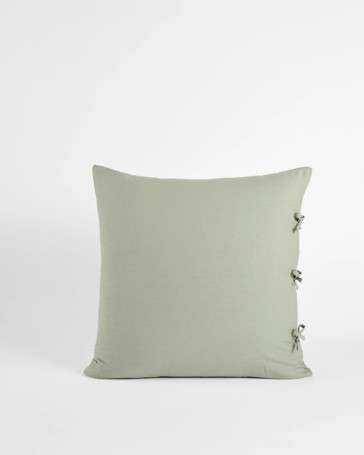 Laynie Linen/Cotton European Pillowcase - Fern