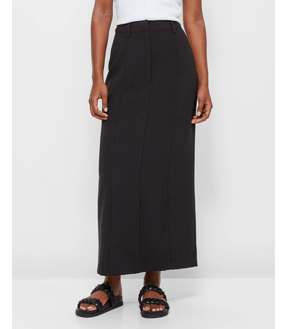 Petites Linen Blend Elastic Waist Pants - Dannii Minogue - Natural