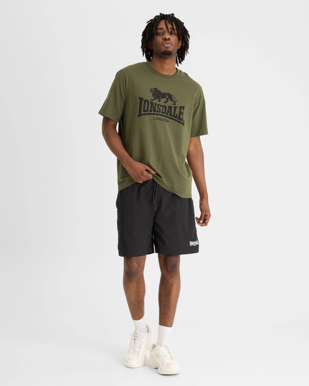 Lonsdale London Club Shorts - Black 5 of 5