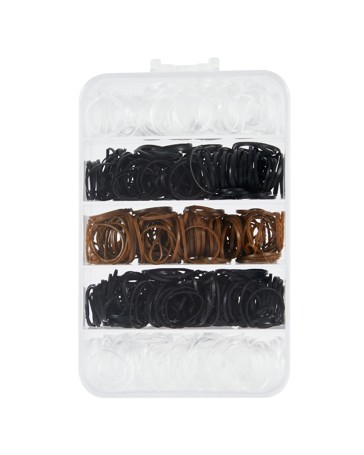 OXX Haircare 800 Piece Poly Band Pack