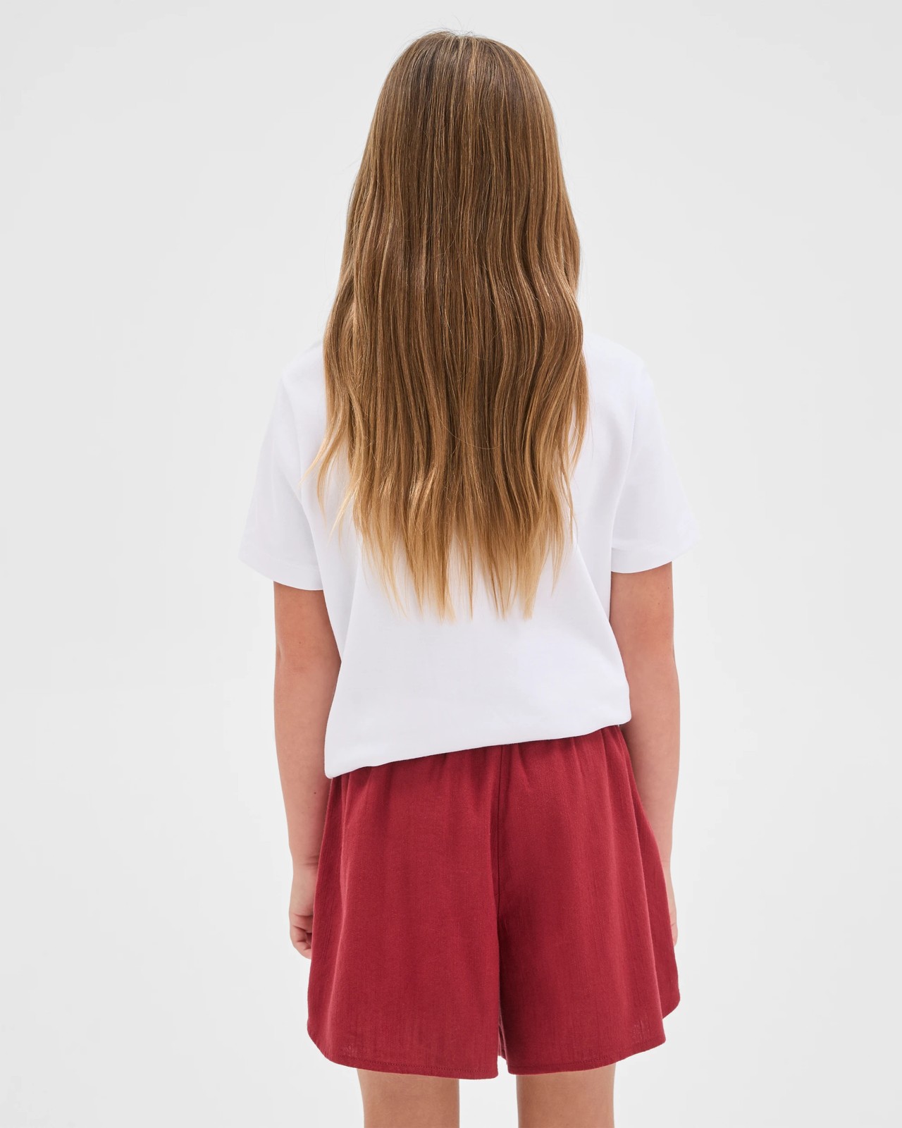 Side Stripe Shorts - Brick/Pink 4 of 6