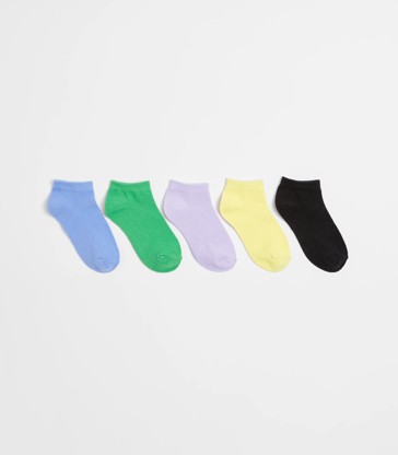 Kids Low Cut Socks - Maxx - 5 Pack