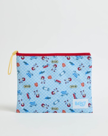 Licensed Bluey Check Print Swim Bag