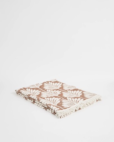 Chenille Jacquard Throw
