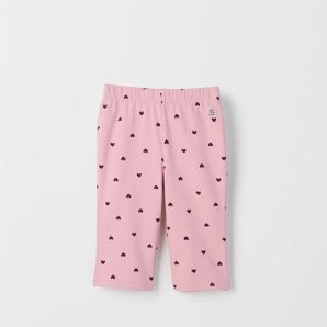 Baby Organic Cotton Fleece Flare Leg Leggings