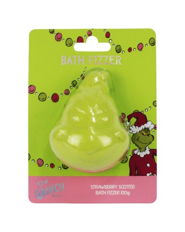 The Grinch 3D Bath Fizzer 100g - Strawberry Scented