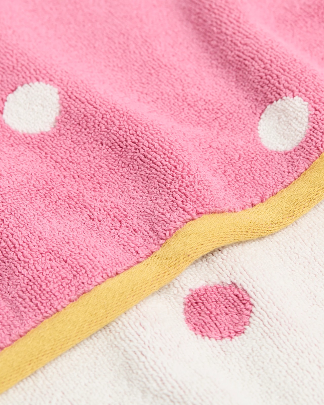 Senna Australian Cotton Polka Dot Bath Mat - Wild Rose 3 of 3