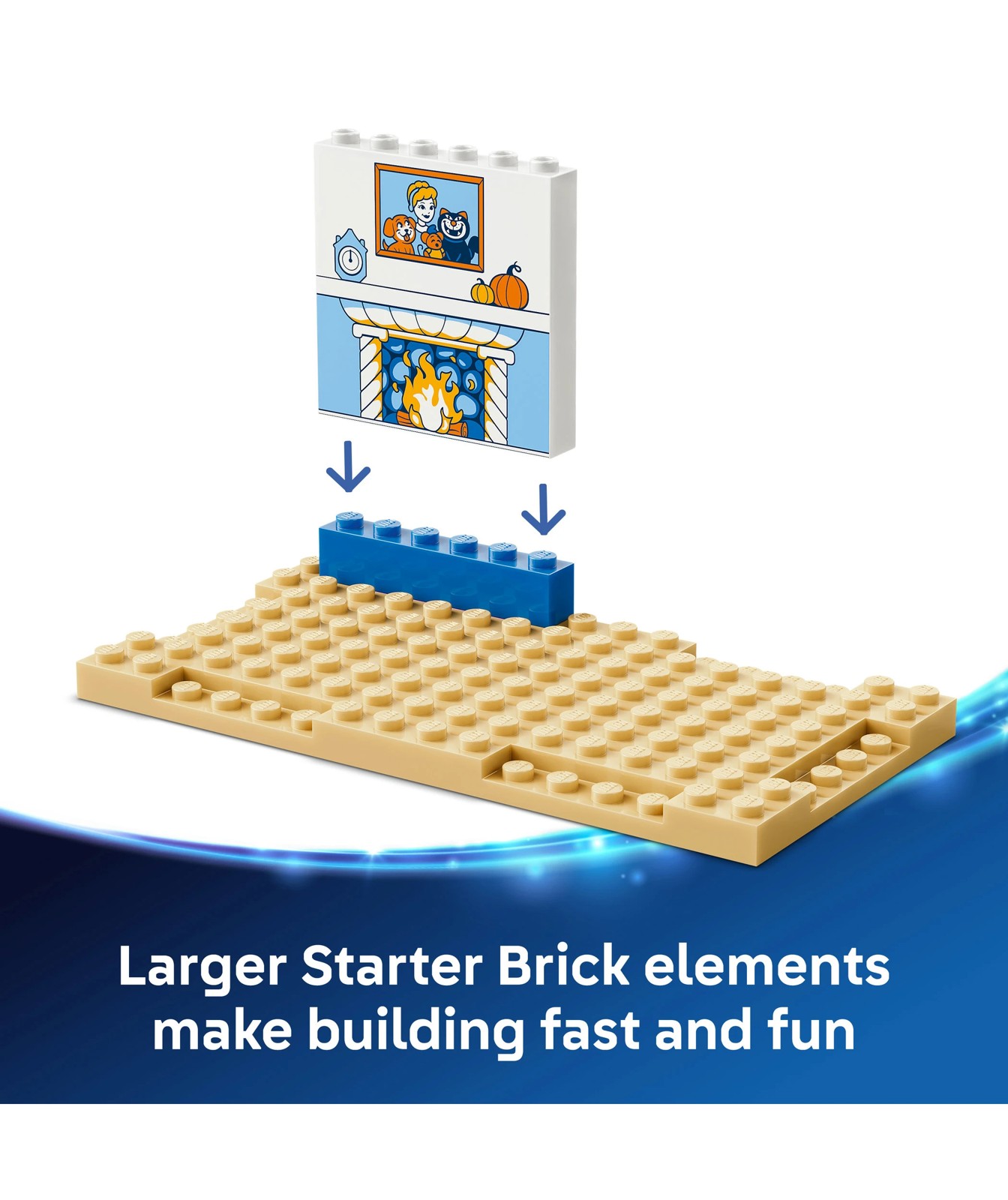 LEGO® Disney Princess Cinderella Animal Friends Castle 43283 3 of 5