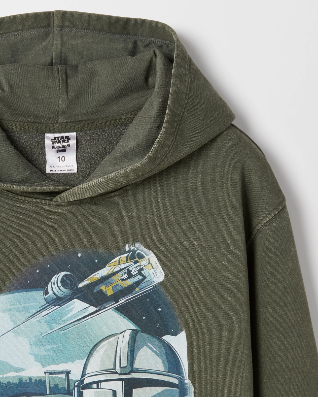 The Mandalorian Australian Cotton Blend Sweat Popover Hoodie 2 of 2