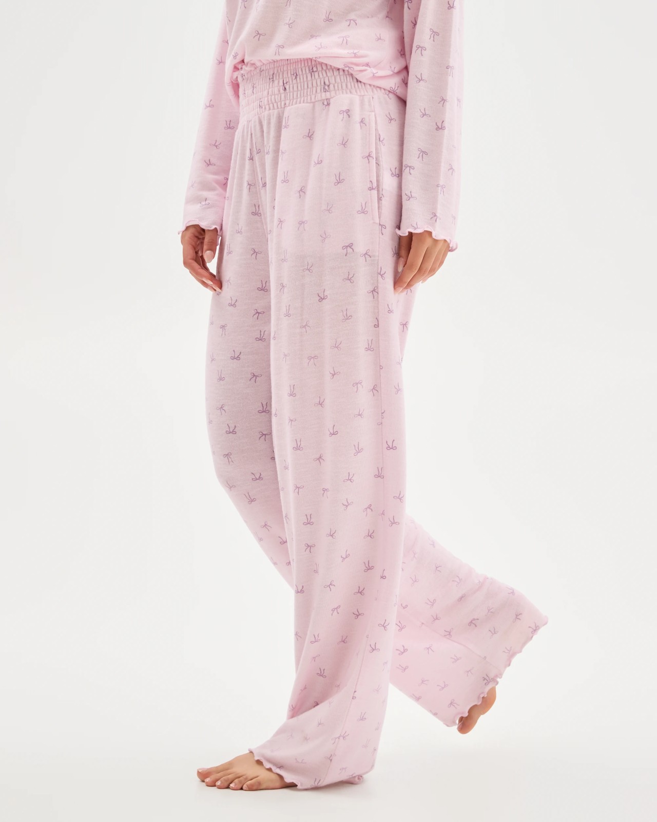Cosy Slub Knit Sleep Pants 3 of 6