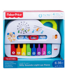 Fisher-Price Laugh & Learn Silly Sounds Light-Up Piano