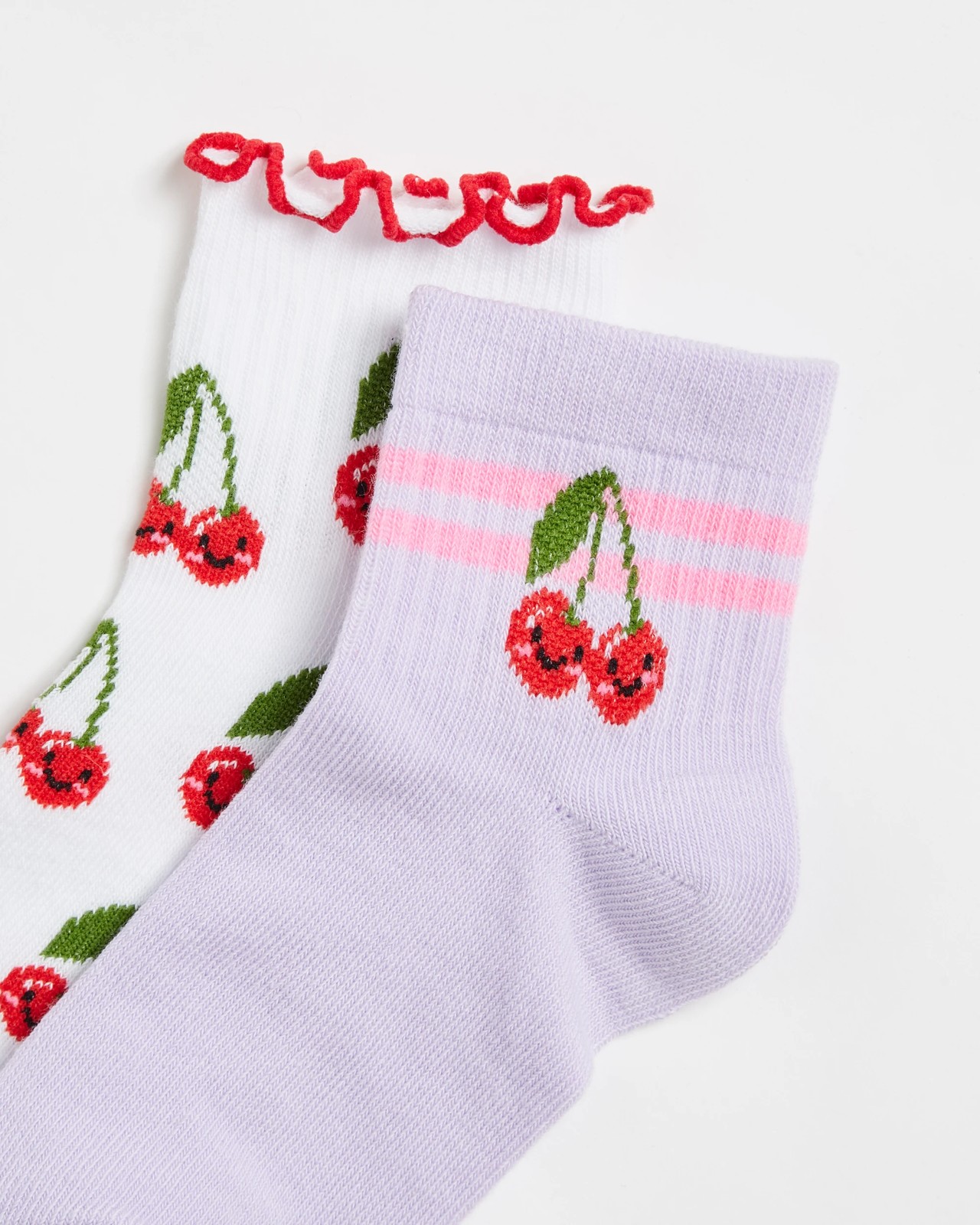Maxx 2 Pack Kids Casual Quarter Crew Socks 2 of 3