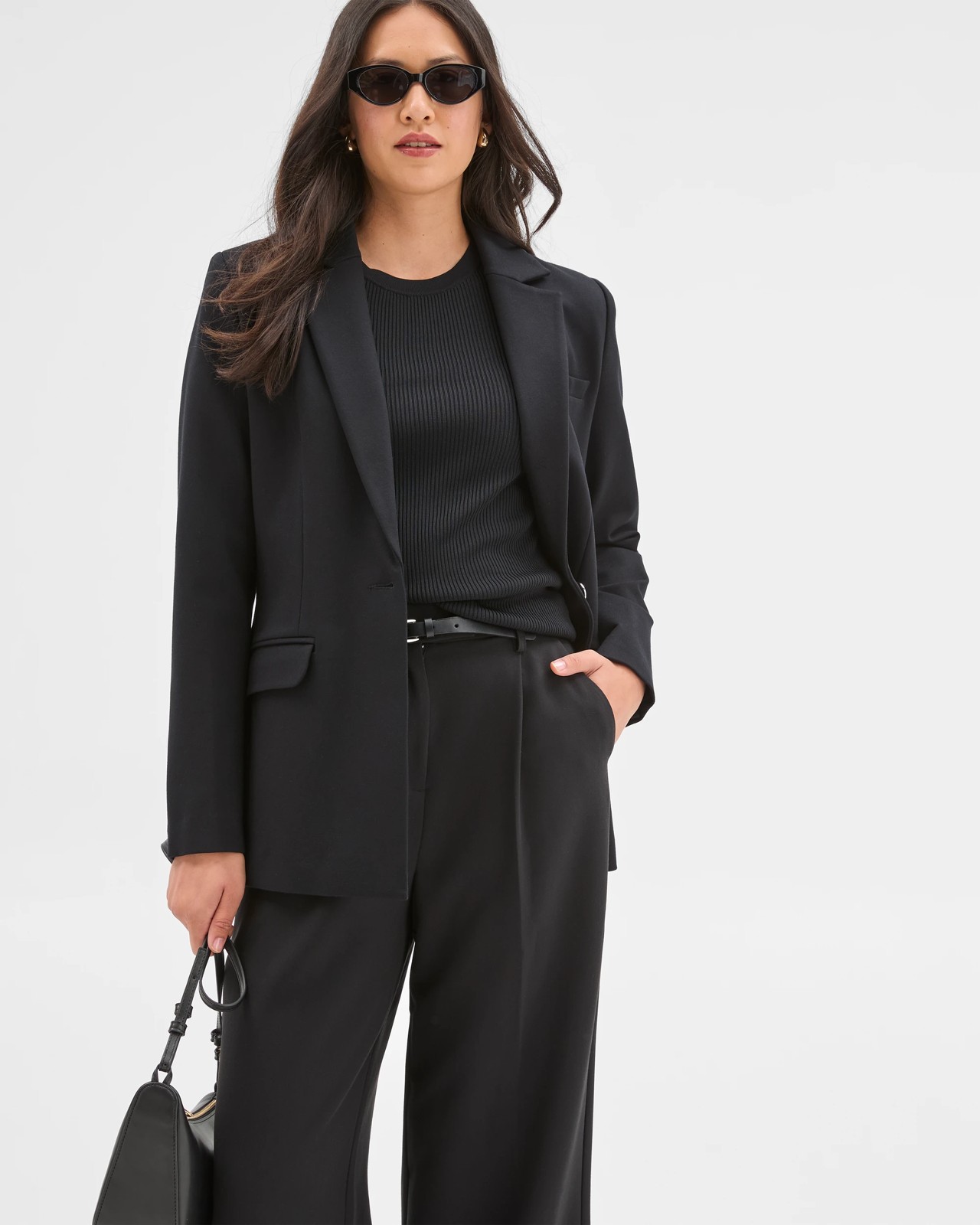 Preview Ponte Single Breasted Blazer 2 of 6