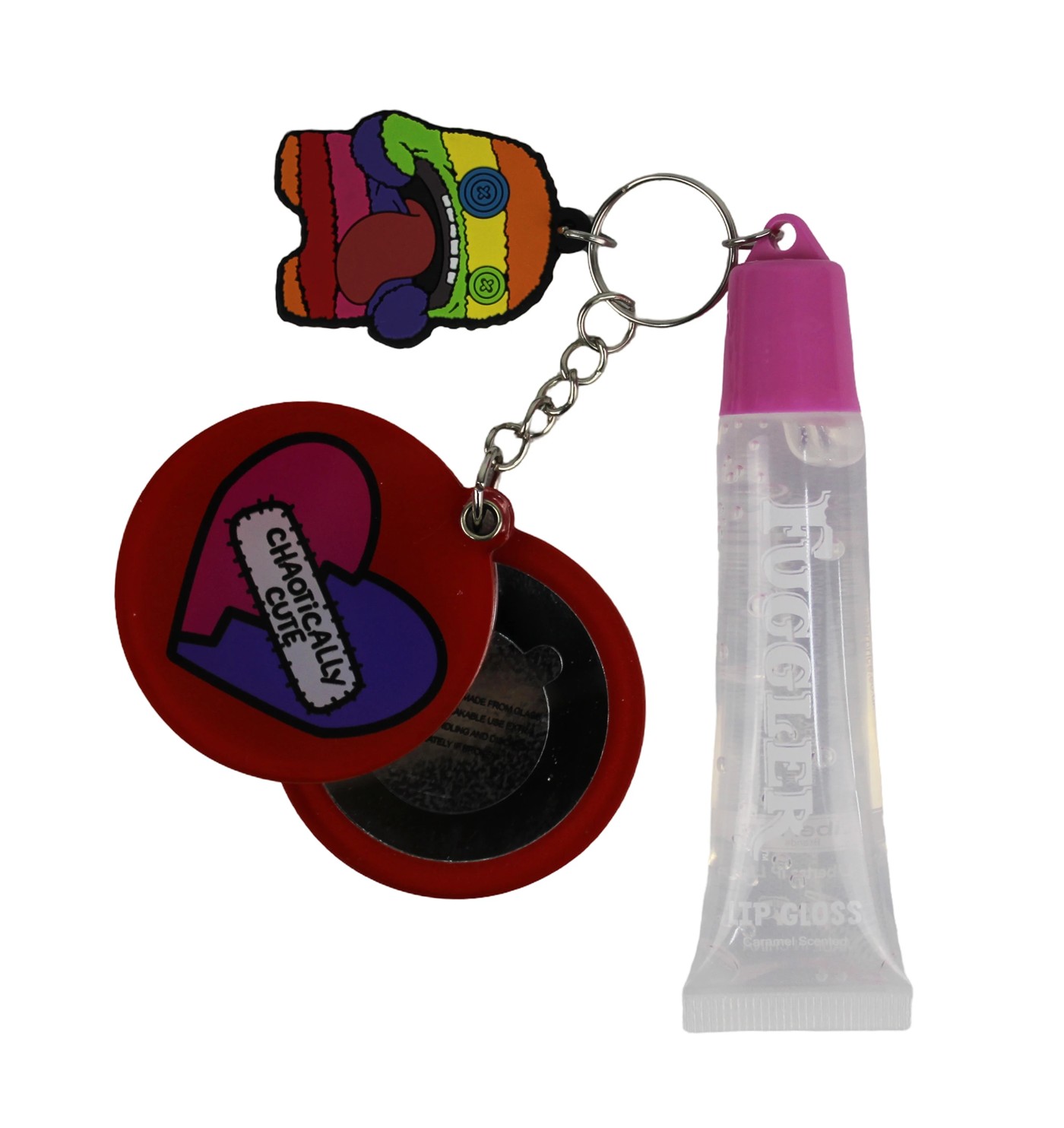 Fuggler Lip Gloss with Keychain - Rainbow 2 of 4