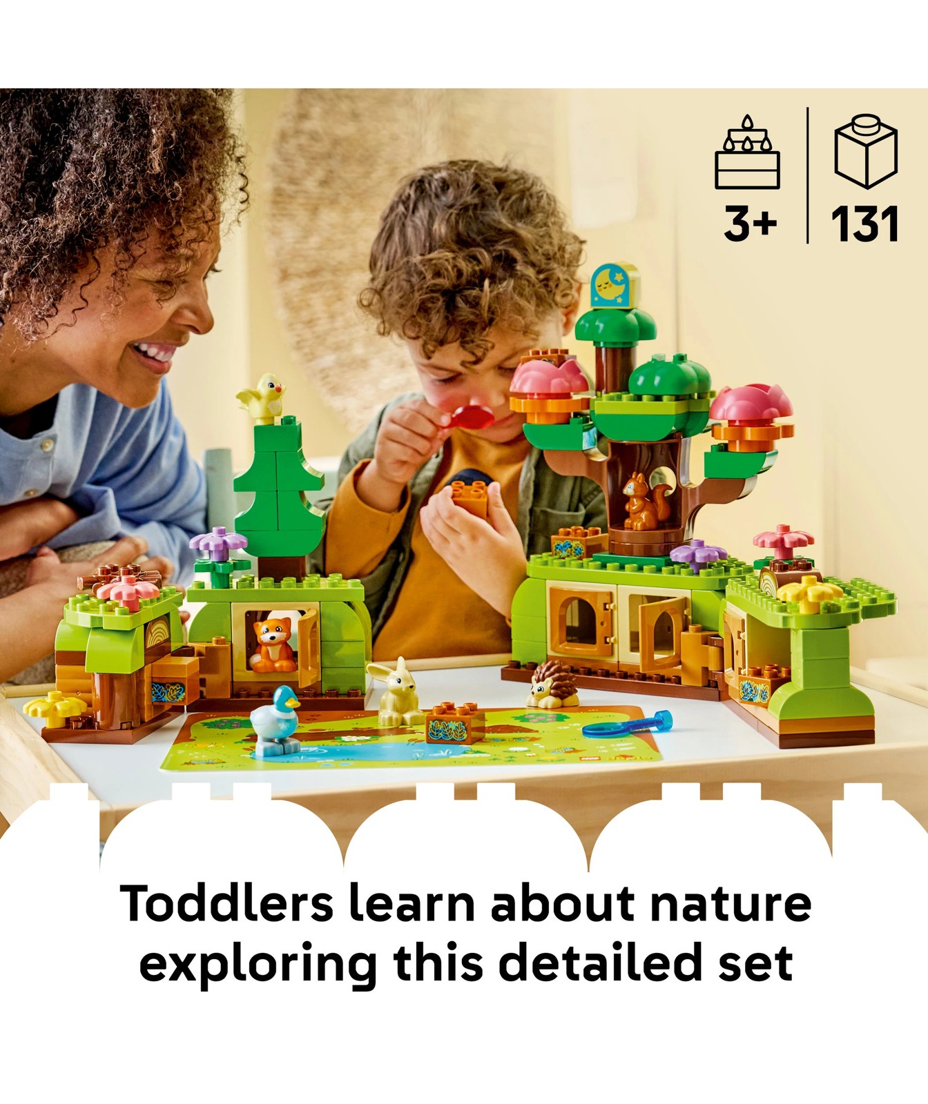 LEGO® DUPLO Town Discovery Forest with Wild Animals 10480 2 of 6