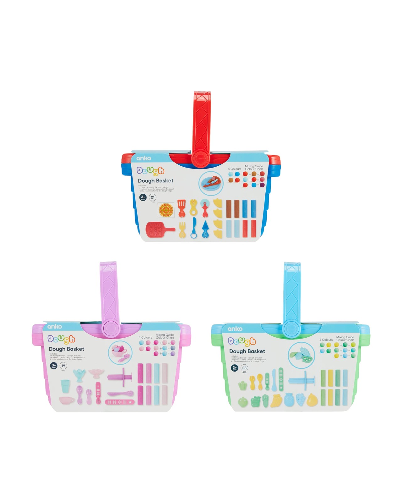 Anko Dough Basket - Assorted 4 of 4