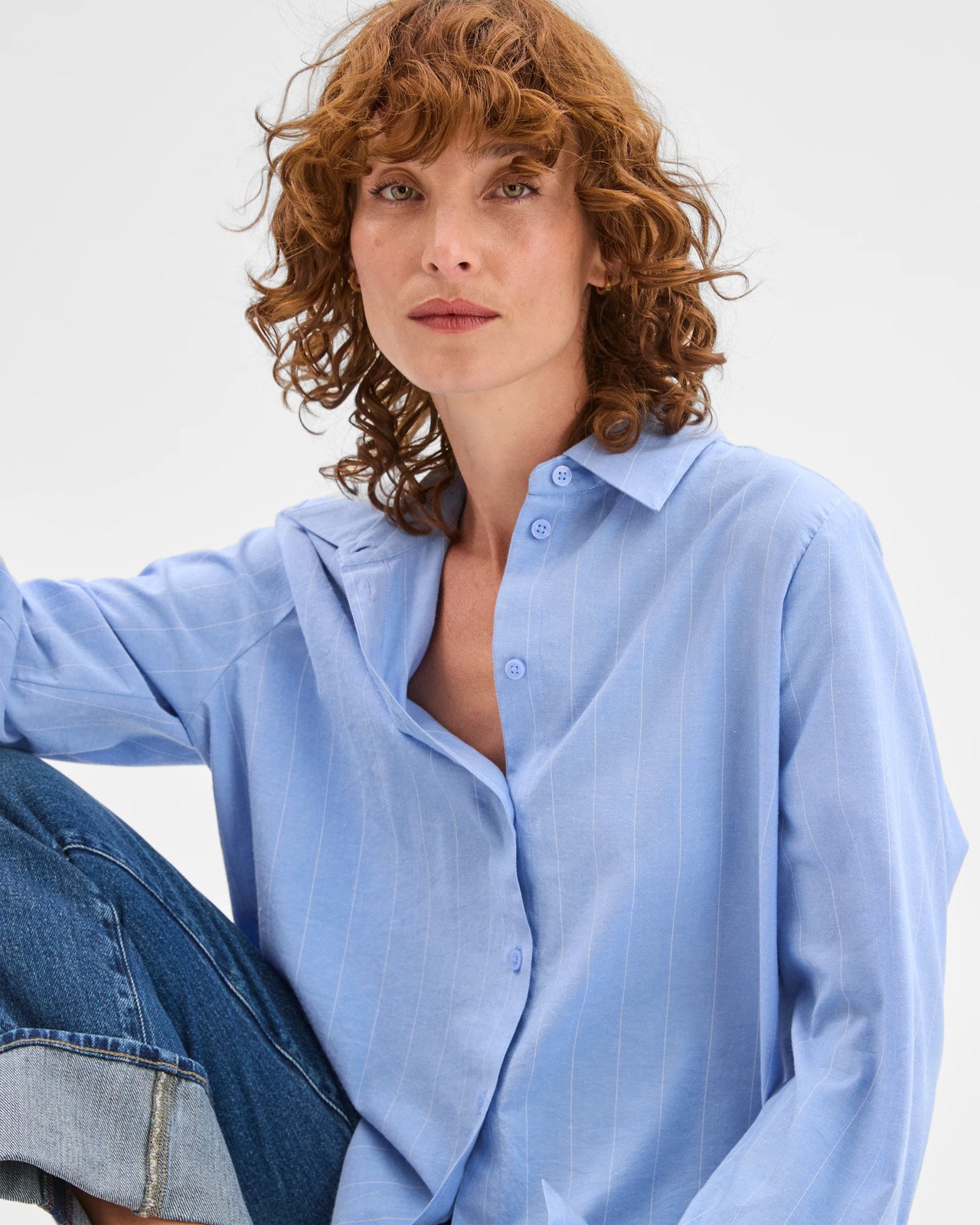 Long Sleeve Tie Back Shirt 4 of 5