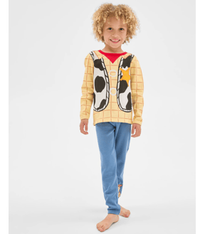 Toy Story Woody Australian Cotton Top & Pants Younger Boys Pyjama Set