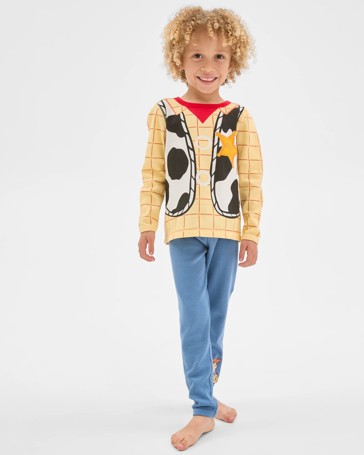 Toy Story Woody Australian Cotton Top & Pants Younger Boys Pyjama Set
